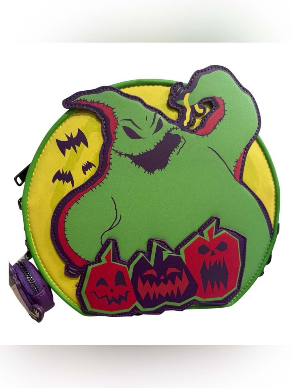 NWT LoungeFly Disney Oogie Boogie Bash 2025 Convertible Crossbody Bag/Backpack